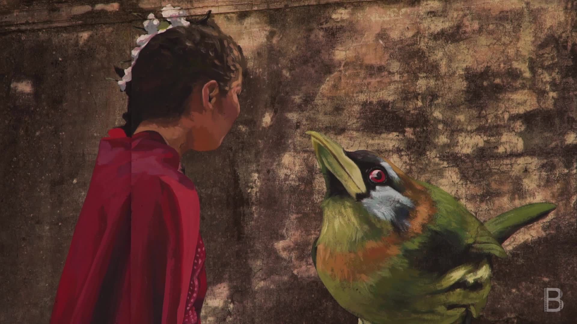 BELLA Presents: daily bello S1 Ep48 Girl & Bird Mural