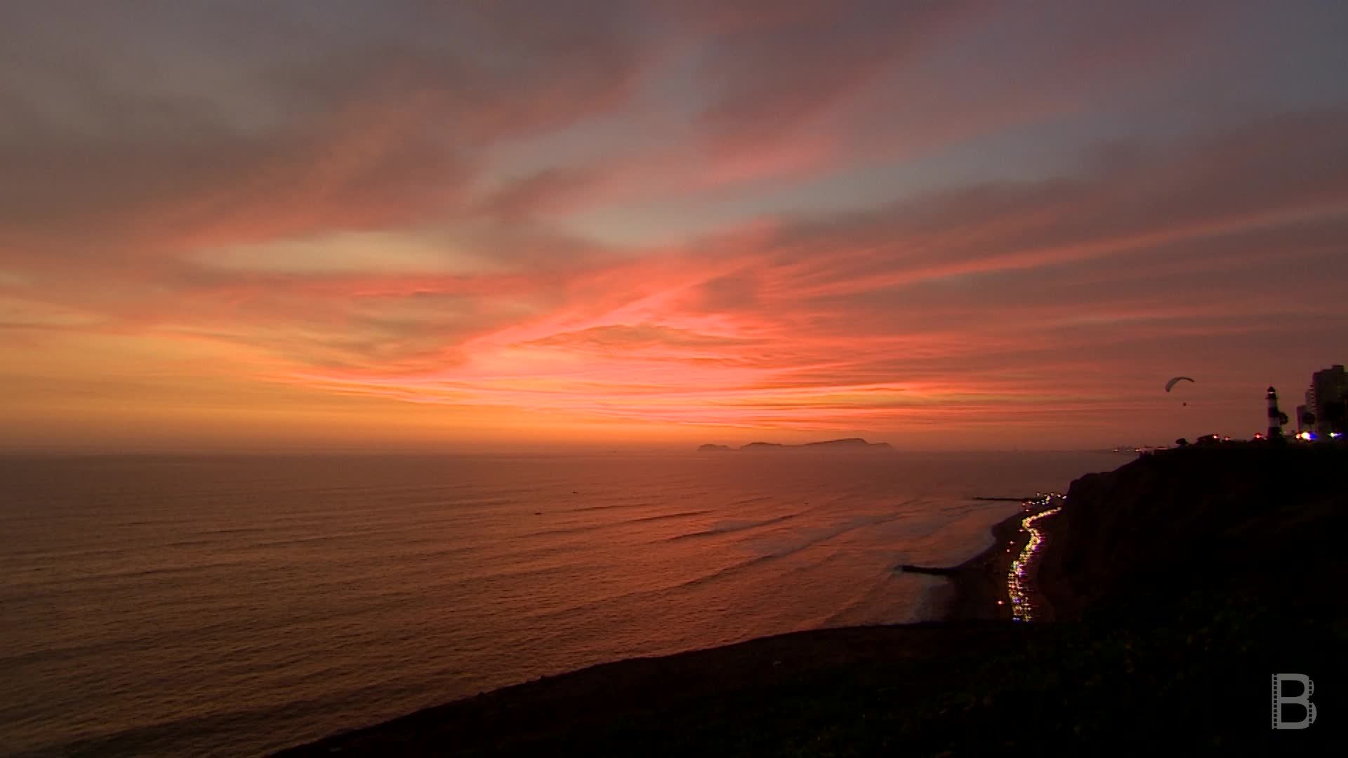 BELLA Presents: daily bello S1 Ep65 Paragliding at Sunset in Lima