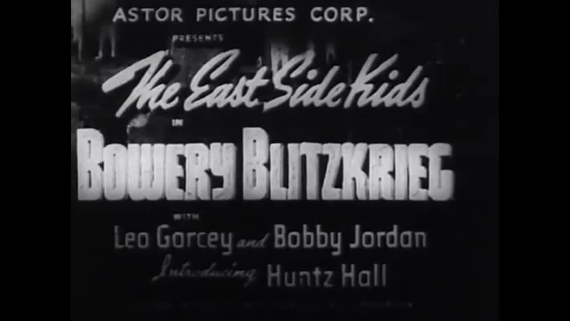 Bowery Blitzkrieg