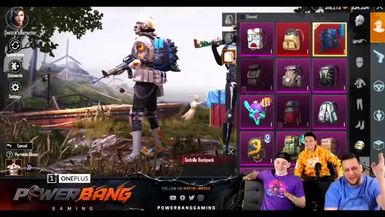 All Mythic And Legendary Skins In Power Bang's 