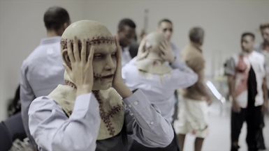 Zombies Take Over Office Building for Halloween Flash Mob!