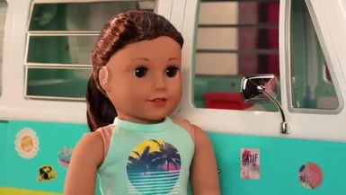 Joss Tries Out for the Cheer Team Meet Joss Kendrick Stop Motion Ep. 2 American Girl.