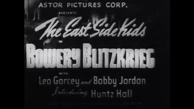 Bowery Blitzkrieg 
