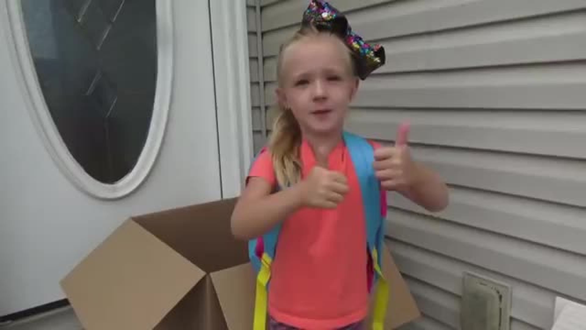 I Mailed Myself in a Box as Fan Mail to JoJo Siwa! OMG It Worked!