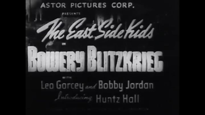 Bowery Blitzkrieg 