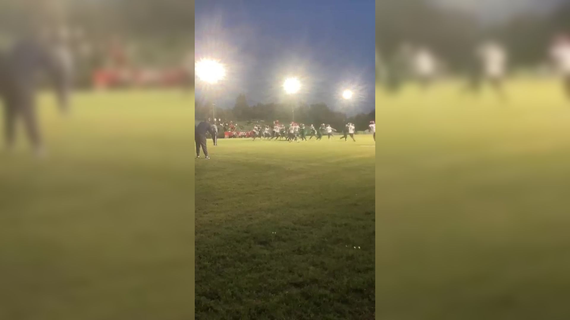 Coahoma County plays football at Rosa Fort