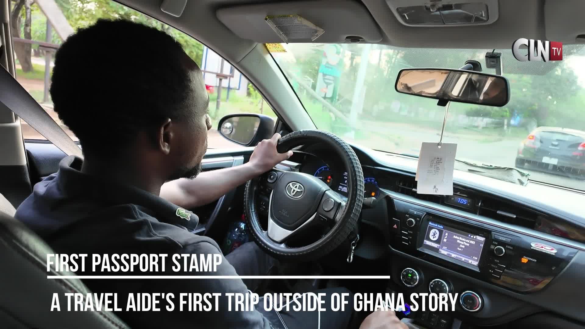 My First Passport Stamp: Selassie's First Time Outside of Ghana Story