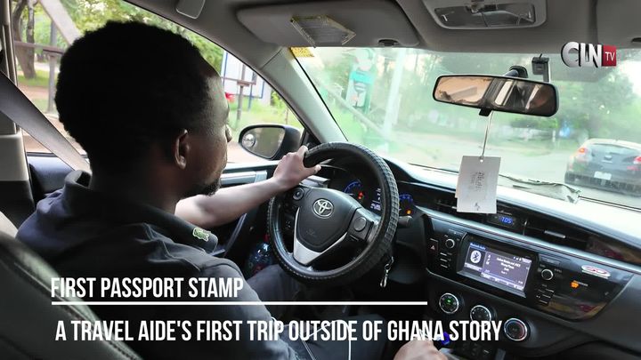 My First Passport Stamp: Selassie's First Time Outside of Ghana Story