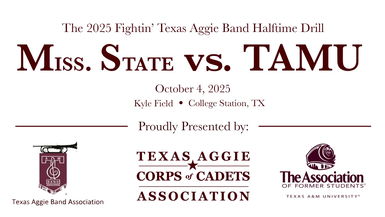 Miss State vs TAMU Halftime Drill 2025