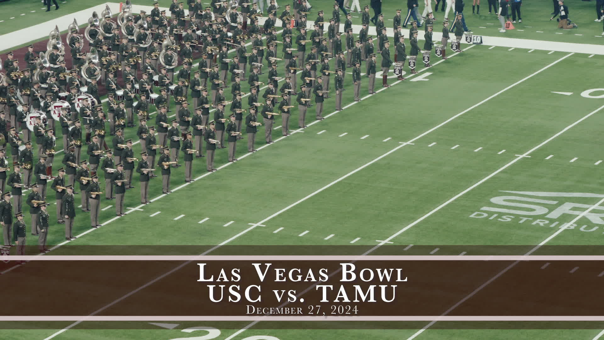 Las Vegas Bowl- USC vs TAMU Halftime Drill 2024