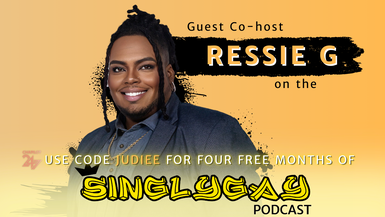 Singly Gay Podcast - Co-Host Ressie G