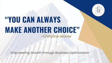 Knowing When You're In Over Your Head In Business - Christine McIver