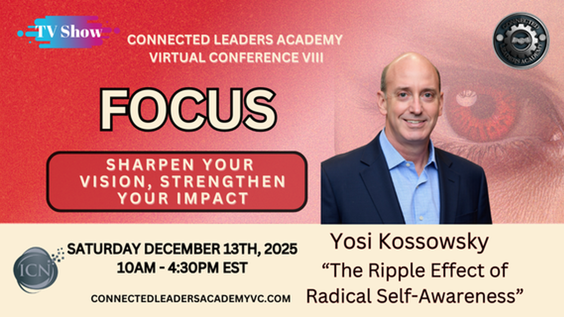 The Ripple Effect of Radical Self-Awareness – Yosi Kossowsky 