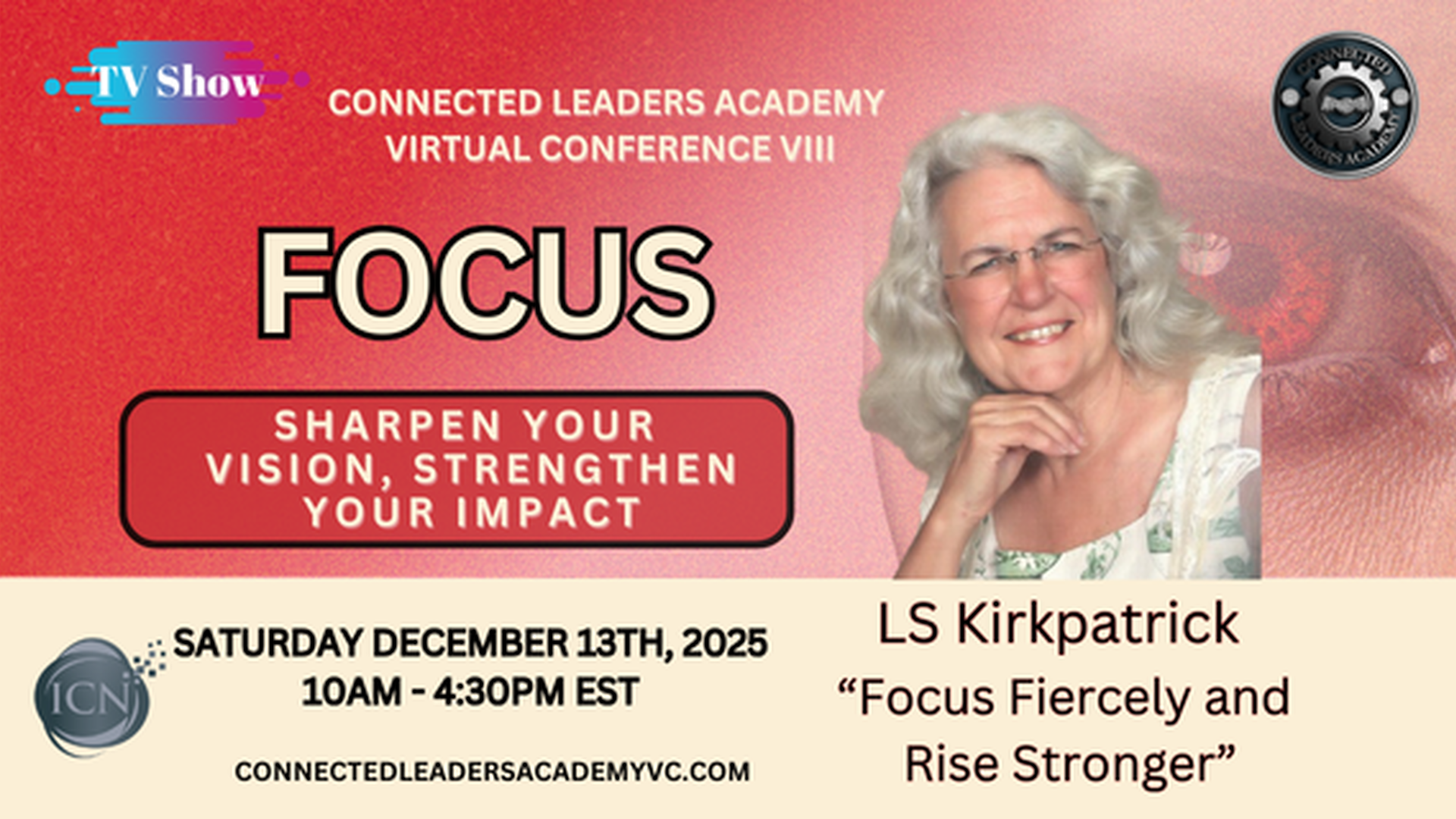 Focus Fiercely and Rise Stronger – LS Kirkpatrick