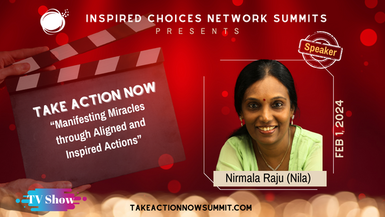 Manifesting Miracles Through Aligned And Inspired Actions – Nirmala Raju (Nila)