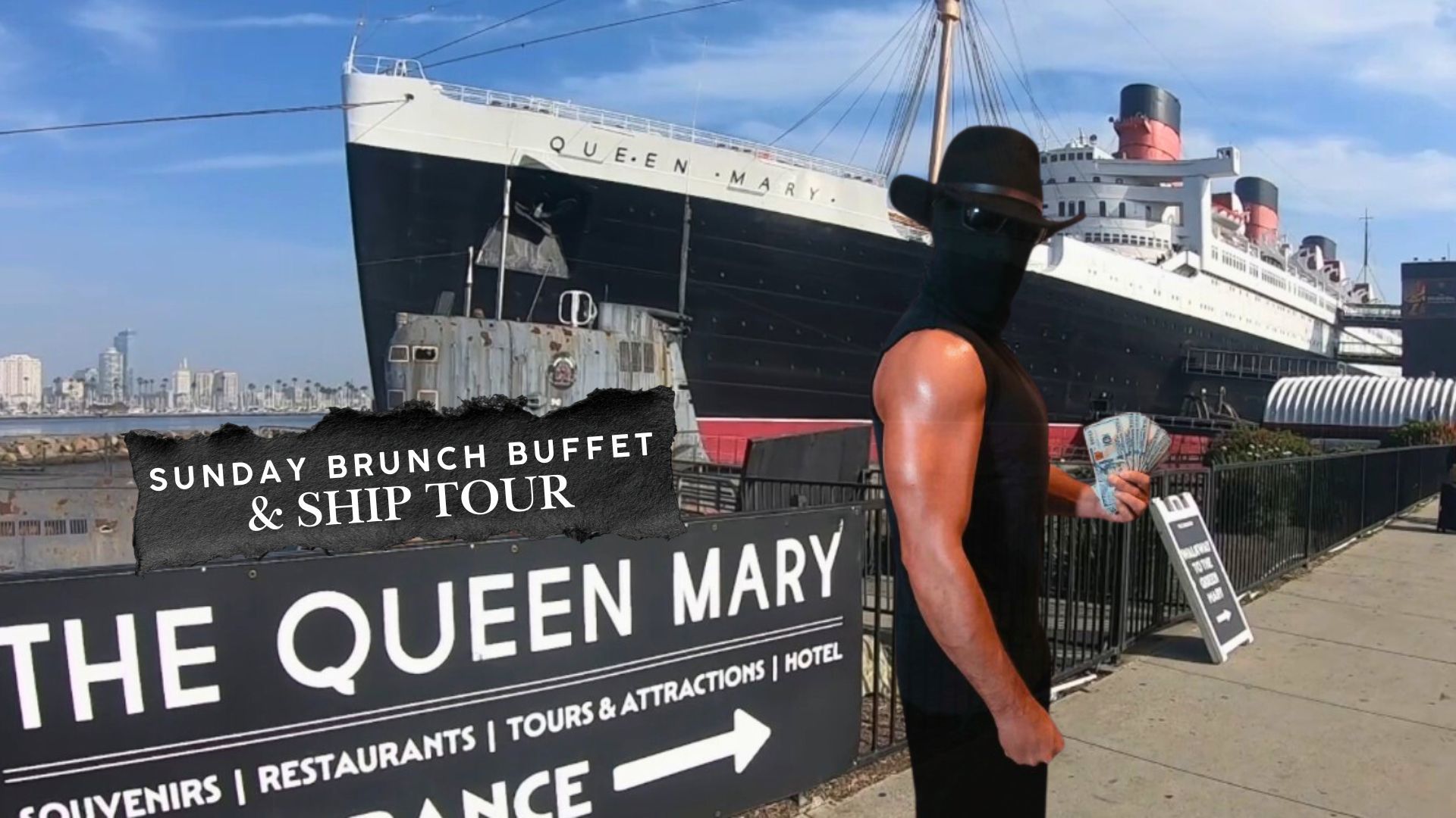 Queen Mary Sunday Brunch Buffet & Ship Tour