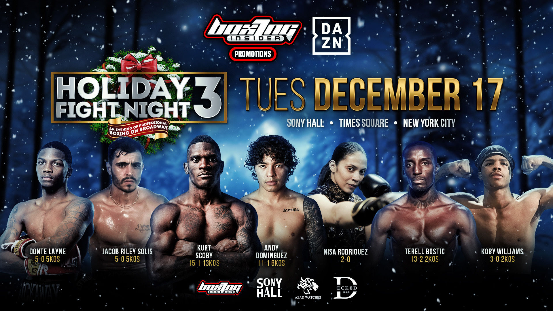 Holiday Fight Night 3 Full Event