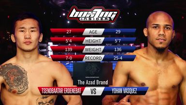 Tsendbaatar Erdenebat vs Yohan Vasquez