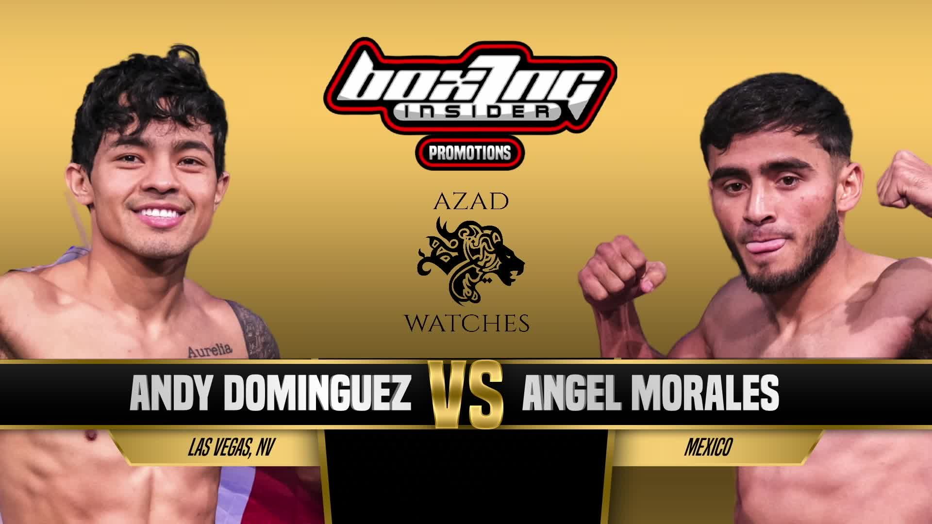 Andy Dominguez vs Angel Morales