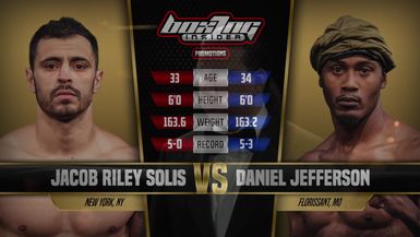 Jacob Solis vs Daniel Jefferson