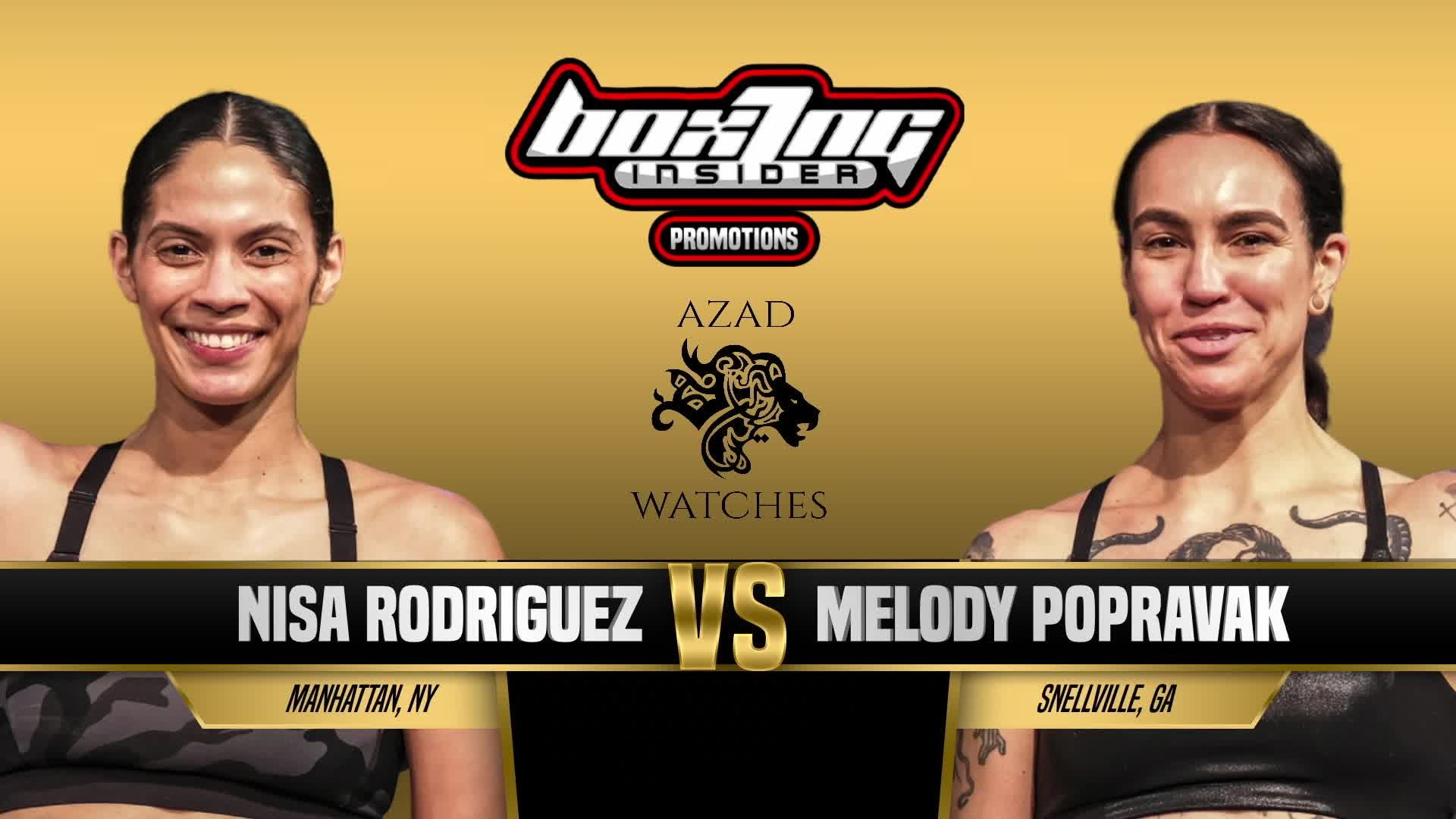 Nisa Rodriguez vs Melody Popravak