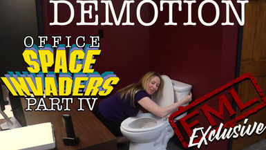 Office Space Invaders Part IV: Demotion (uncensored) 