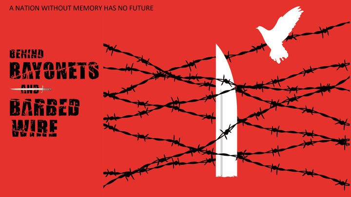 Behind Bayonets And Barbed Wire