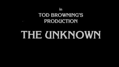 The Unknown