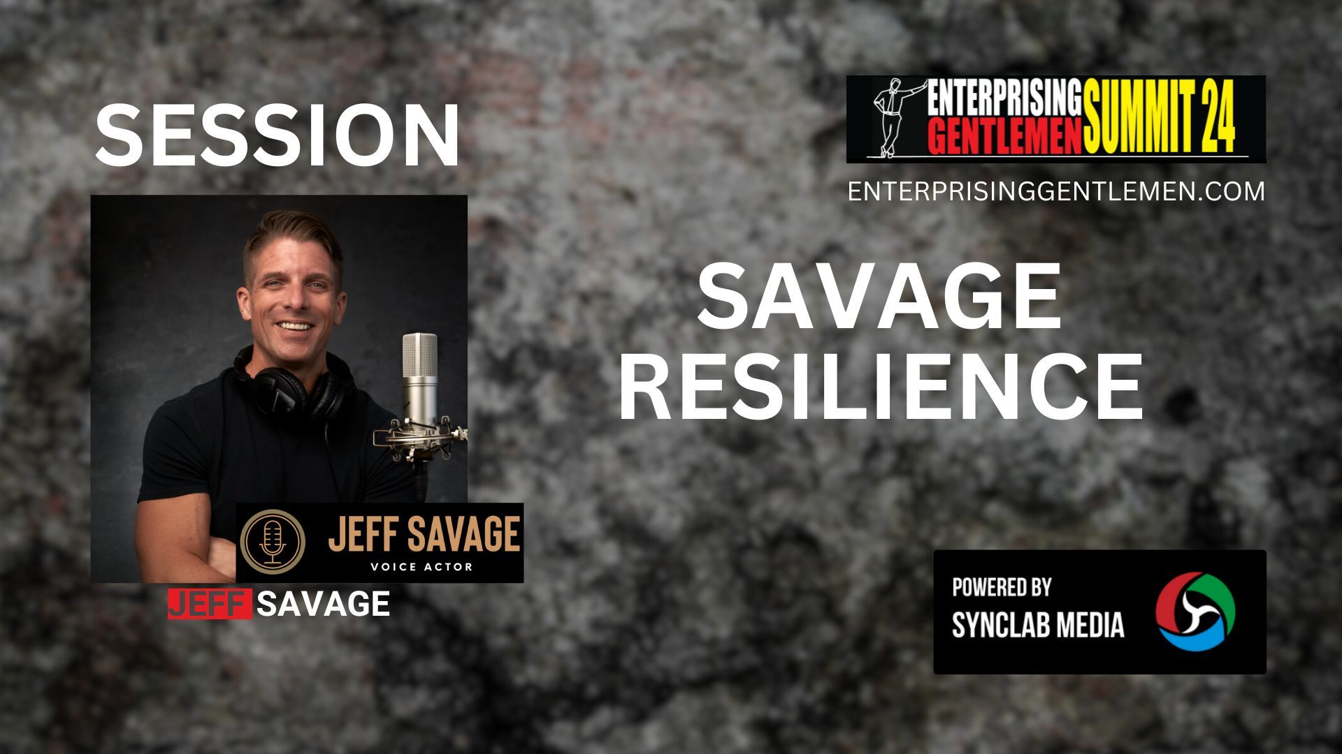 Session 6 - Jeff Savage