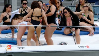 🎉👰 BRIDE GOES WILD: EPIC YACHT CELEBRATION IN MIAMI!