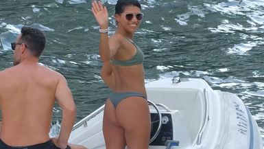 Turn around and wave