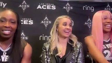 A'Ja Wilson, Chelsea Gray and Becky Hammon preview the Las Vegas Aces' season