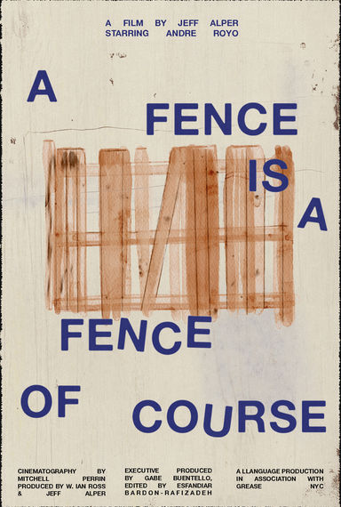 A Fence Is A Fence Of Course